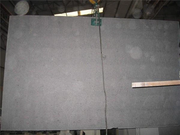 G654  granite big slab top flamed