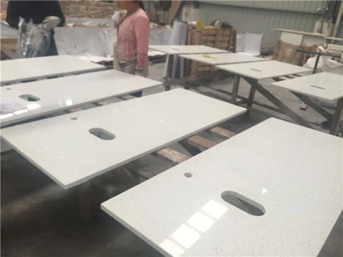 sequel quartz brilliant white vanity top