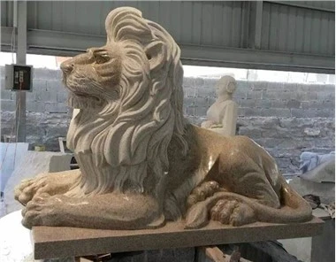 গ্রানাইট সিংহ পাথরের ভাস্কর্য