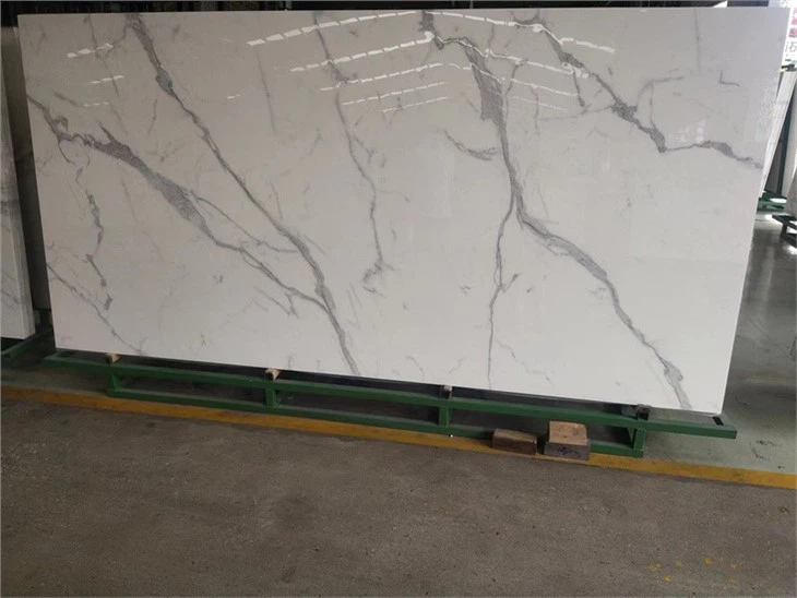 Calacatta White Nano Crystallized Glass Stone