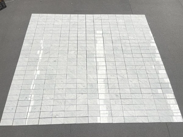 carrara white marble tiles