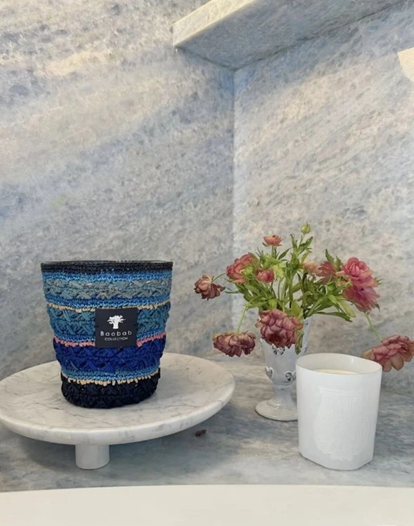Blue Marble Bathroom Tiles