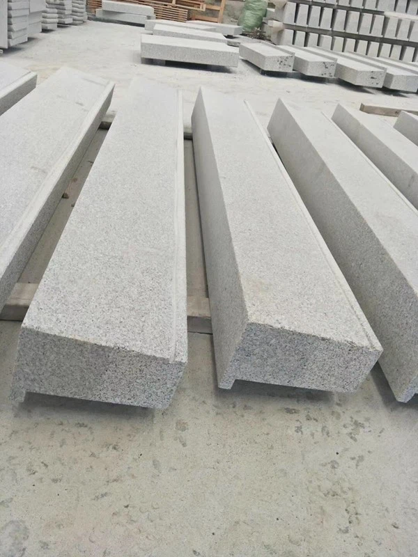 Grey Granite window sill flamed