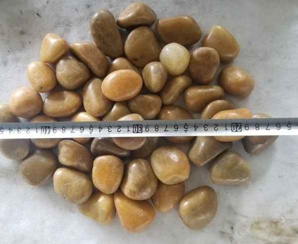 Yellow Pebble Stone for garden